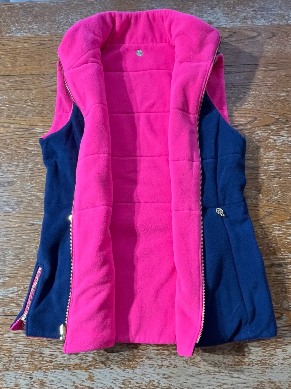 Lilly Pulitzer Brooklee Reversible Vest Size Small